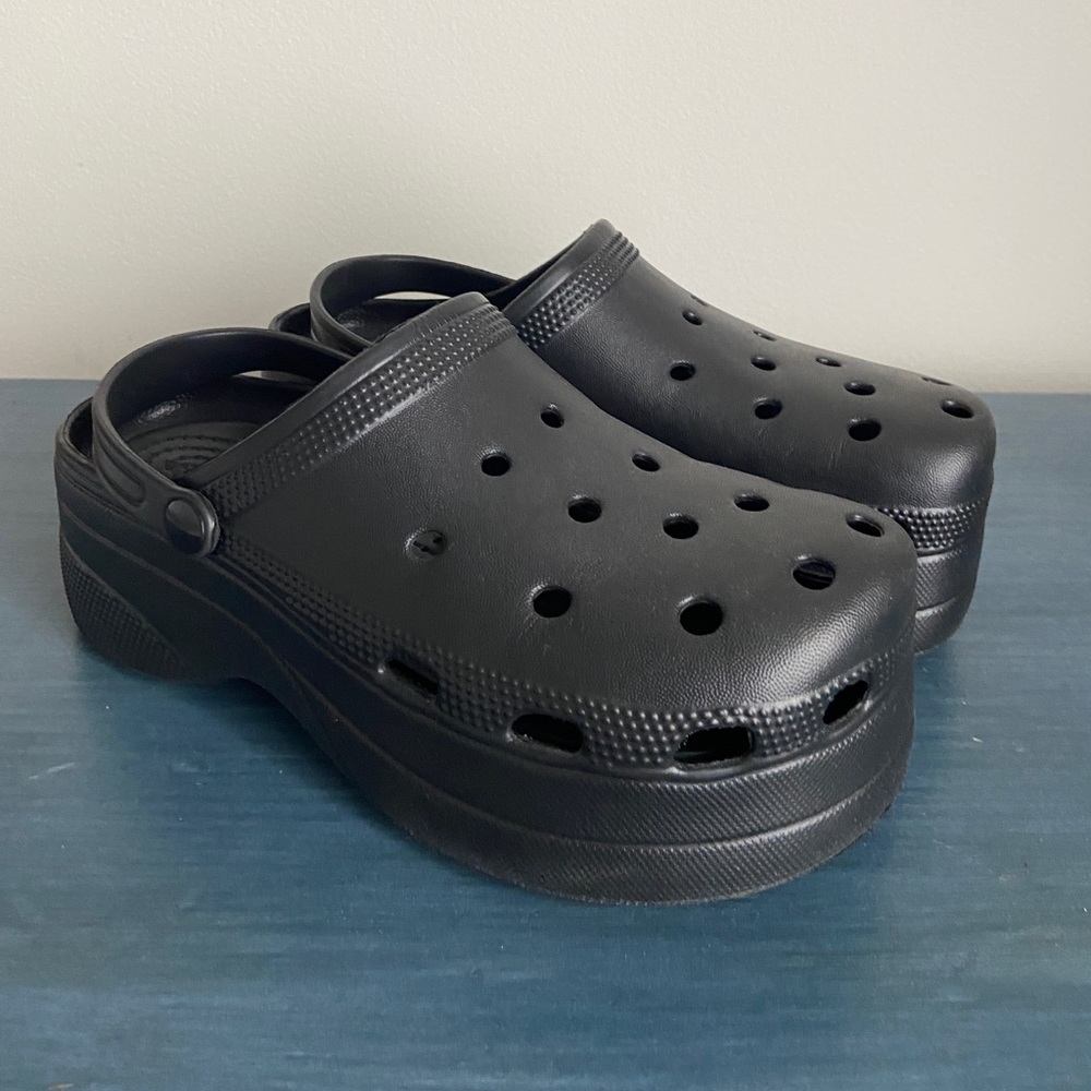 Platform Crocs